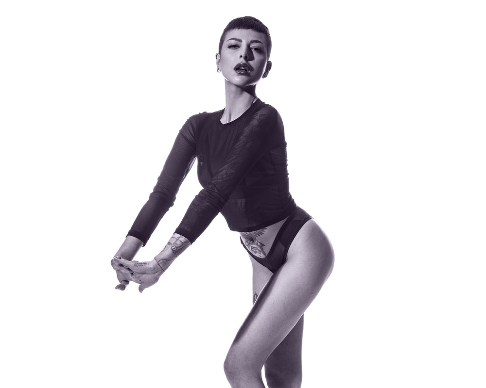 studio beauty fashion portrait